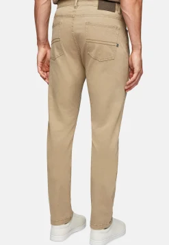 Pantalons-Boggi Milano 5 Poches En Coton