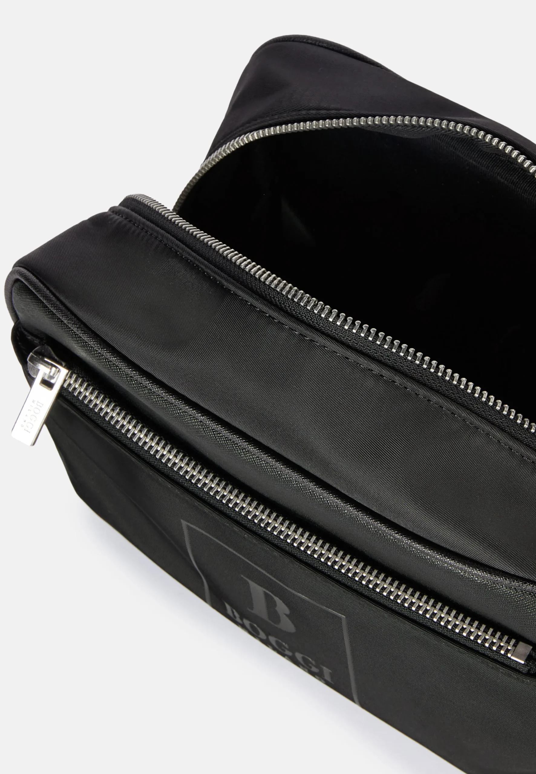 Petite Maroquinerie-Boggi Milano Beauty Case En Tissu Technique Noir