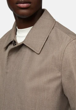 Blousons-Boggi Milano Caban En Laine Technique