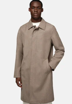 Blousons-Boggi Milano Caban En Laine Technique