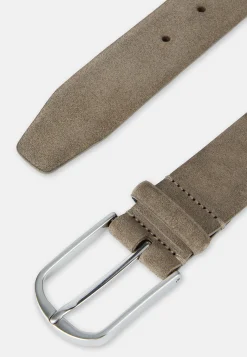 Ceintures-Boggi Milano Ceinture En Daim. Taupe
