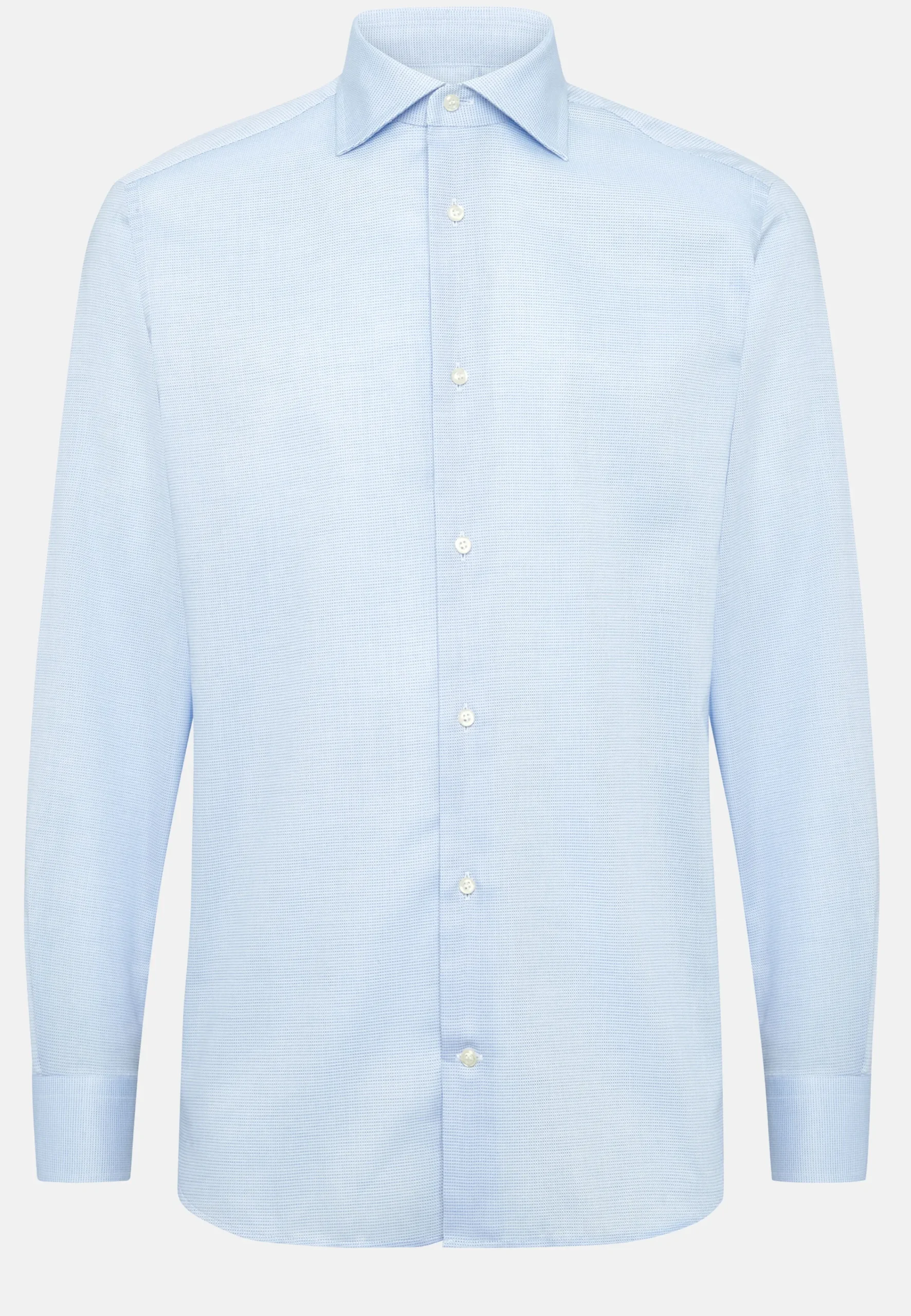 Chemises Habillées-Boggi Milano Chemise à Micromotif En Coton Slim Fit