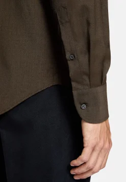 Chemises Habillées-Boggi Milano Chemise En Laine Regular Fit