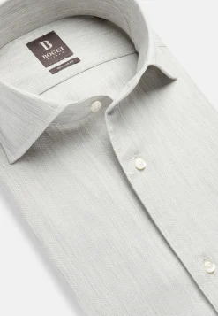 Chemises Habillées-Boggi Milano Chemise Nid D'Abeille En Coton Regular Fit