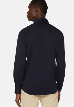 Chemises Polo-Boggi Milano Chemise Polo En Jersey De Coton Coupe Regular bleu marine