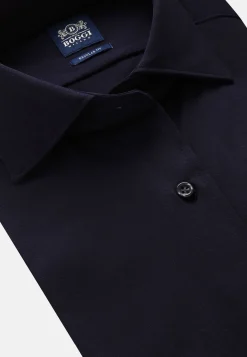 Chemises Polo-Boggi Milano Chemise Polo En Jersey De Coton Coupe Regular bleu marine