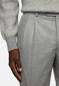 Costumes-Boggi Milano Costume Croisé Gris Clair En Pure Laine Light grey