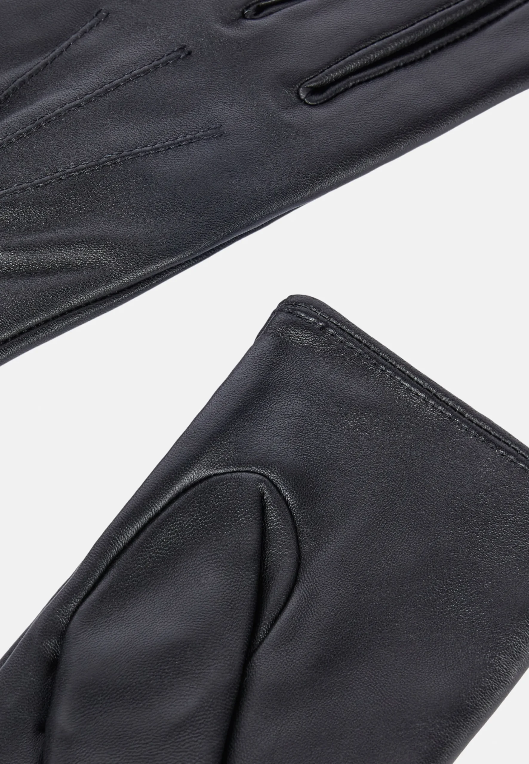 Gants-Boggi Milano Gants En Cuir Noir