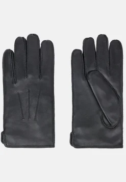 Gants-Boggi Milano Gants En Cuir Noir