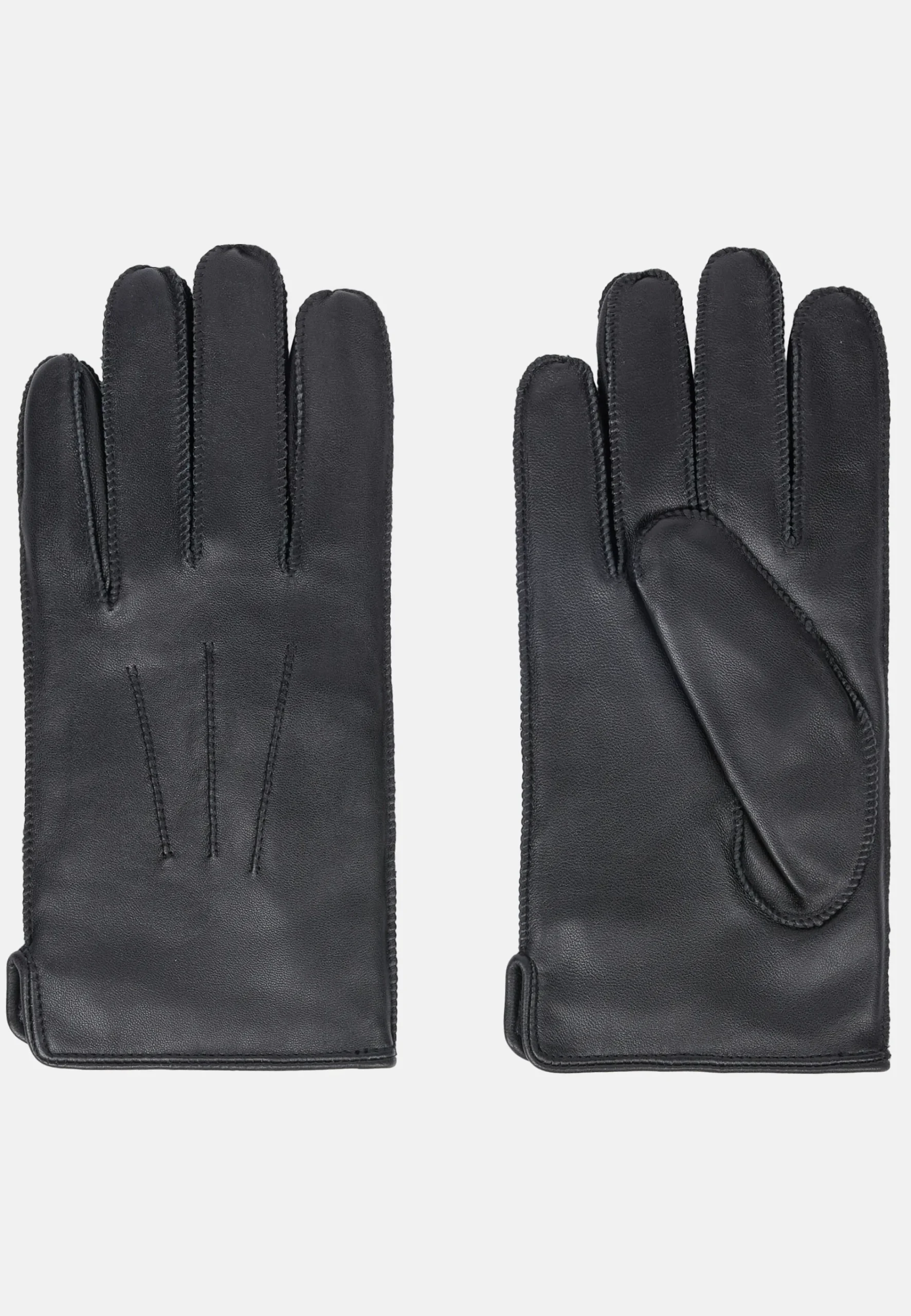 Gants-Boggi Milano Gants En Cuir Noir