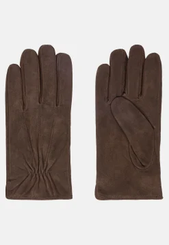 Gants-Boggi Milano Gants En Daim Marron
