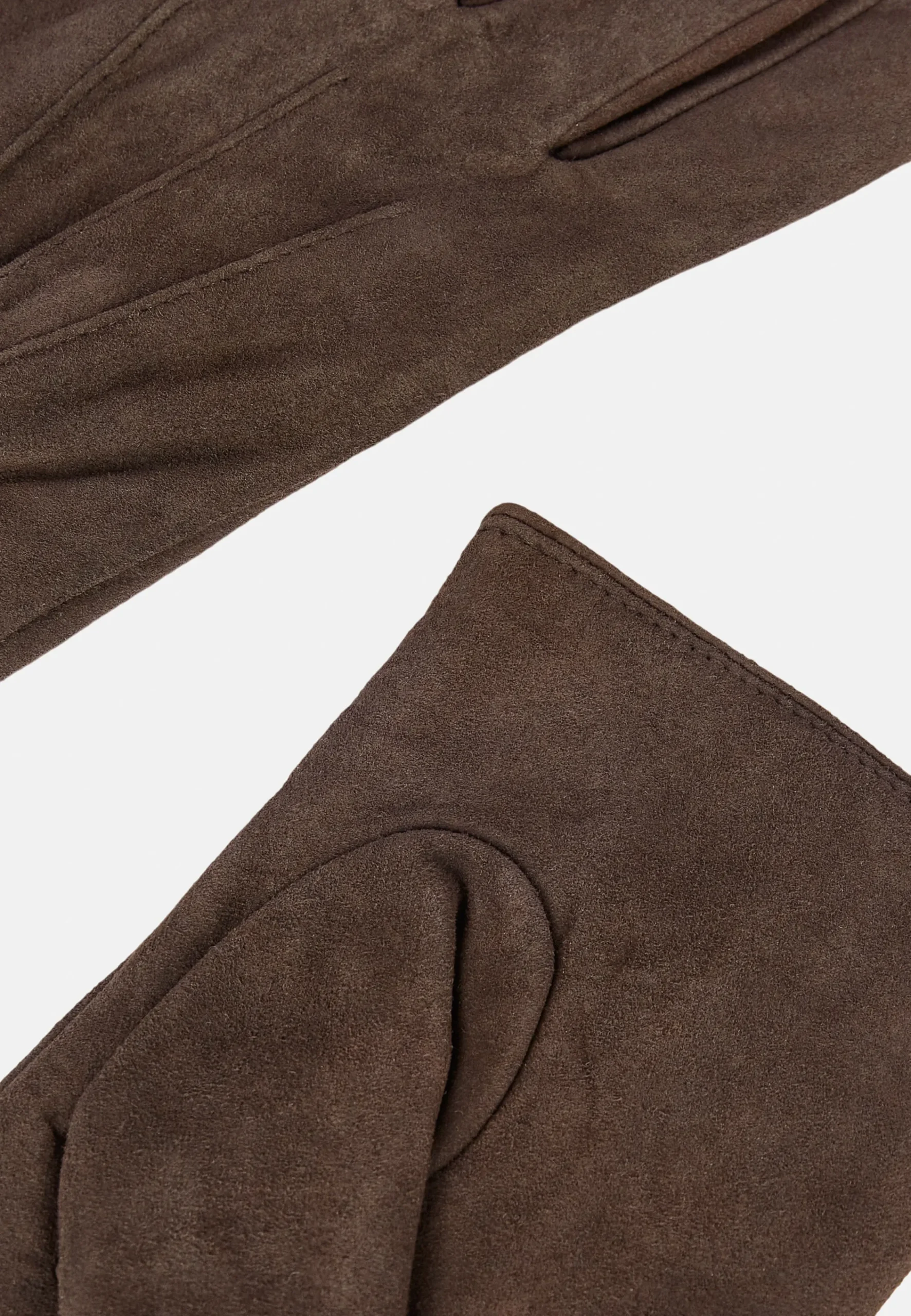 Gants-Boggi Milano Gants En Daim Marron