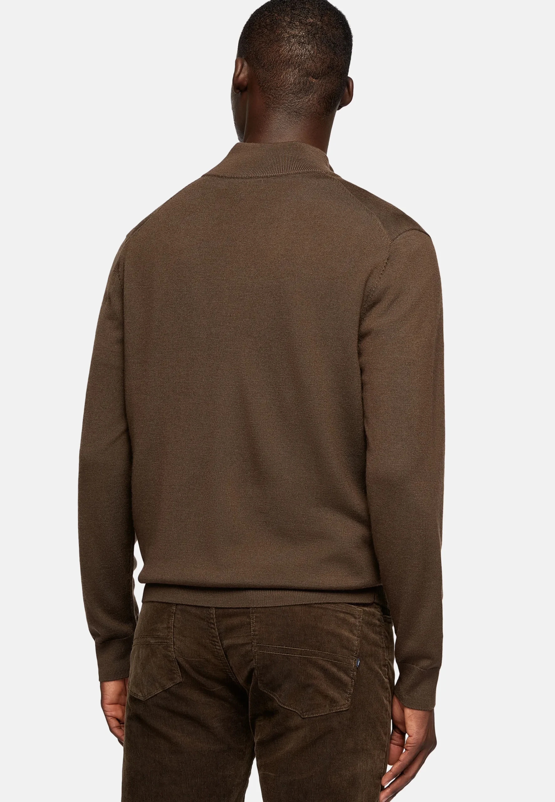 Tricots-Boggi Milano Gilet En Laine Mérinos