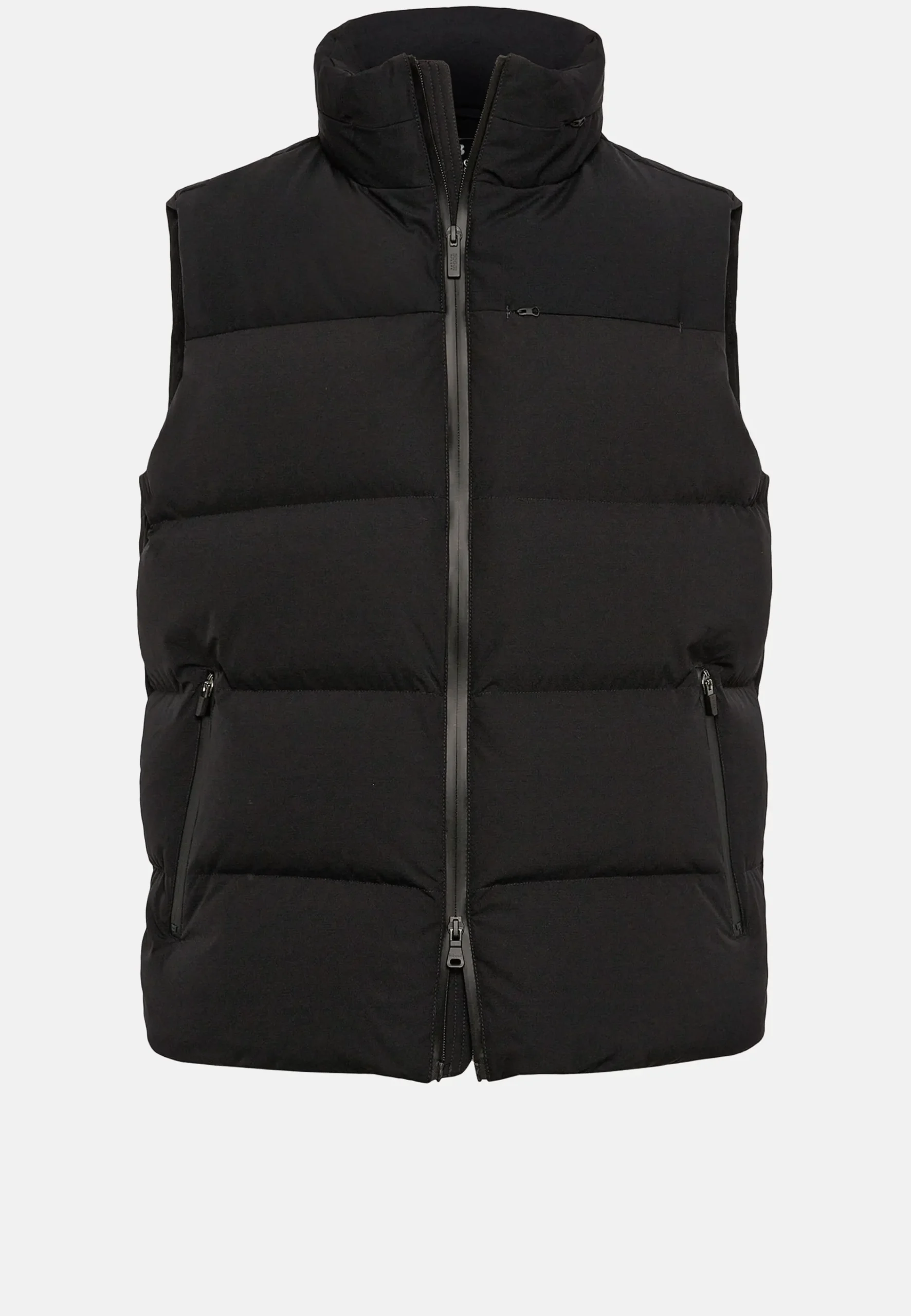 Blousons-Boggi Milano Gilet En Nylon Extensible En Plume D'Oie B Tech Noir