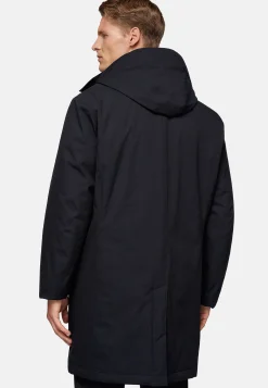 Blousons-Boggi Milano Imperméable En Nylon Extensible bleu marine