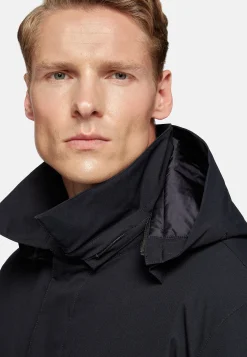 Blousons-Boggi Milano Imperméable En Nylon Extensible bleu marine