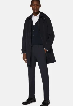 Blousons-Boggi Milano Imperméable En Nylon Technique B Travel bleu marine