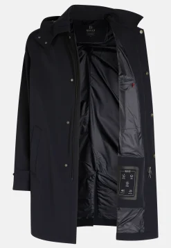 Blousons-Boggi Milano Imperméable En Nylon Technique B Travel bleu marine