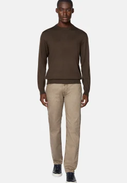 Pantalons-Boggi Milano Jean En Coton Tencel Extensible