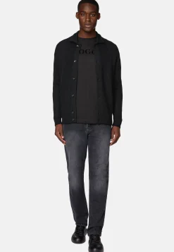 Jeans-Boggi Milano Jean En Denim Extensible Noir