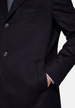 Manteaux-Boggi Milano Manteau En Pur Cachemire À Boutonnage Simple