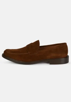 Moccasins-Boggi Milano Mocassins En Daim Marron