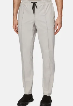 Pantalons-Boggi Milano Pantalon Cargo En Nylon Indémaillable B Tech