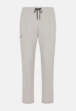 Pantalons-Boggi Milano Pantalon Cargo En Nylon Indémaillable B Tech
