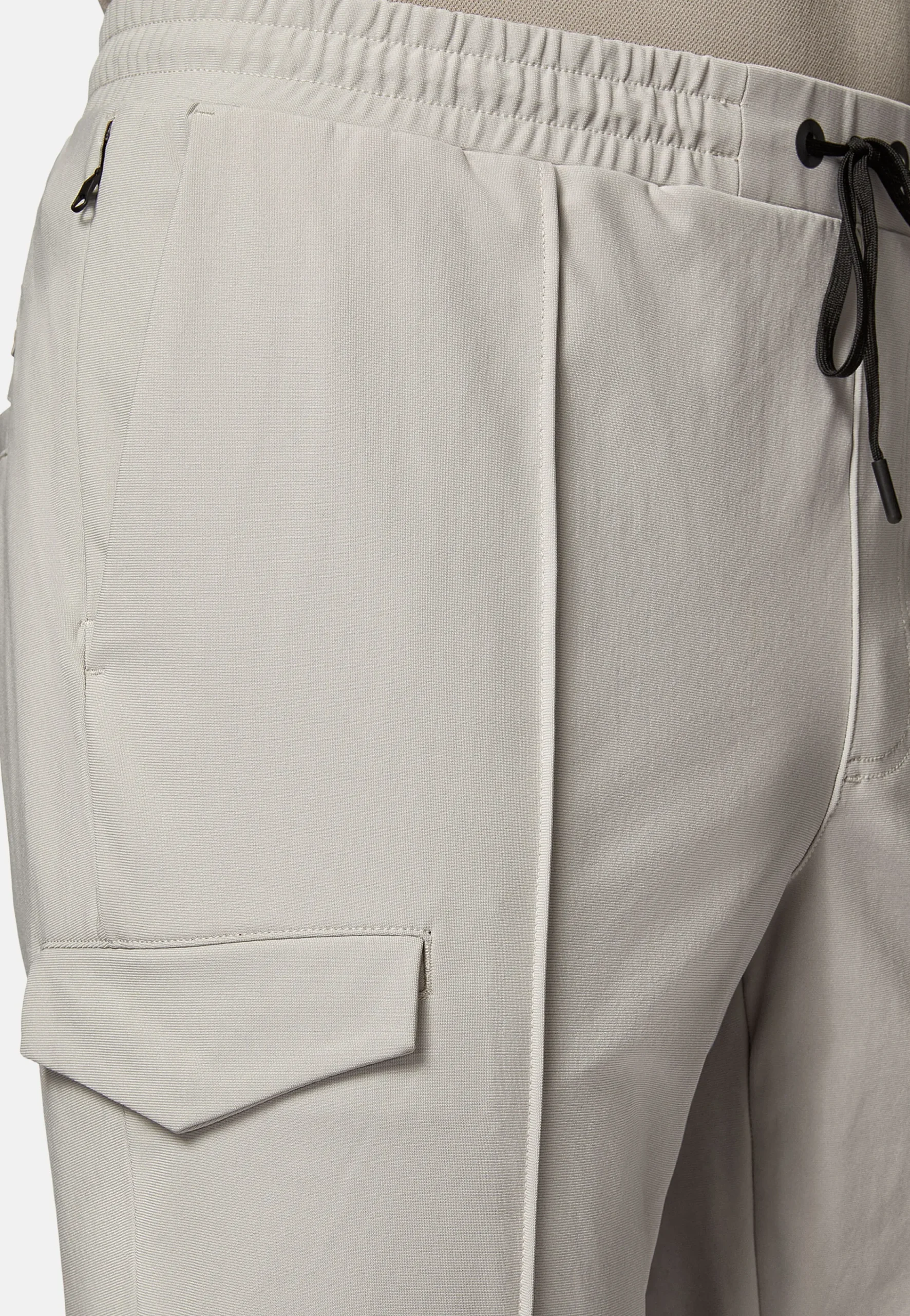 Pantalons-Boggi Milano Pantalon Cargo En Nylon Indémaillable B Tech
