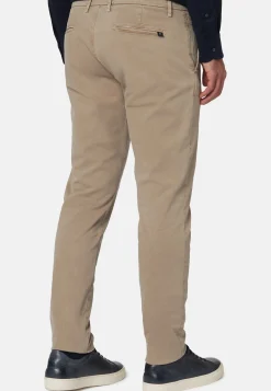 Pantalons-Boggi Milano Pantalon En Coton Extensible