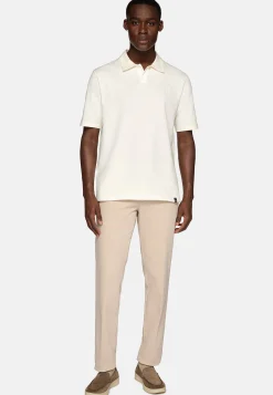 Pantalons-Boggi Milano Pantalon En Coton Extensible