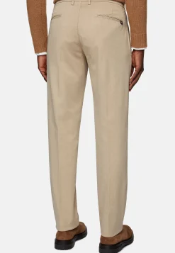 Pantalons-Boggi Milano Pantalon En Coton Extensible