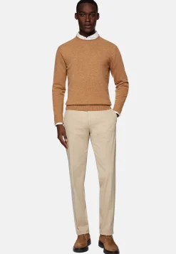 Pantalons-Boggi Milano Pantalon En Coton Extensible