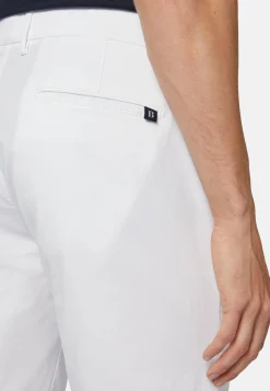 Pantalons-Boggi Milano Pantalon En Coton Extensible