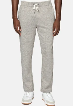 Sweats Et Joggings-Boggi Milano Pantalon En Coton Mélangé Interlock