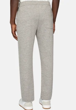 Sweats Et Joggings-Boggi Milano Pantalon En Coton Mélangé Interlock