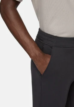 Sweats Et Joggings-Boggi Milano Pantalon En Coton Mélangé Scuba Léger