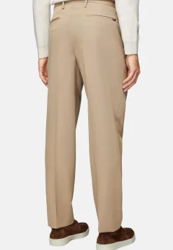 Pantalons-Boggi Milano Pantalon En Gabardine De Laine