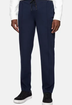 Sweats Et Joggings-Boggi Milano Pantalon En Interlock Technique Extensible