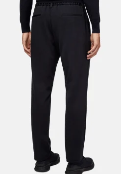 Pantalons-Boggi Milano Pantalon En Laine B Tech