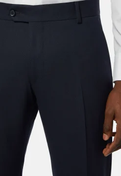 Pantalons-Boggi Milano Pantalon En Laine Travel