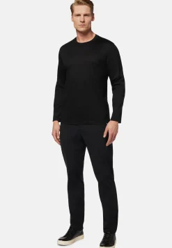 Pantalons-Boggi Milano Pantalon En Nylon Stretch Btech