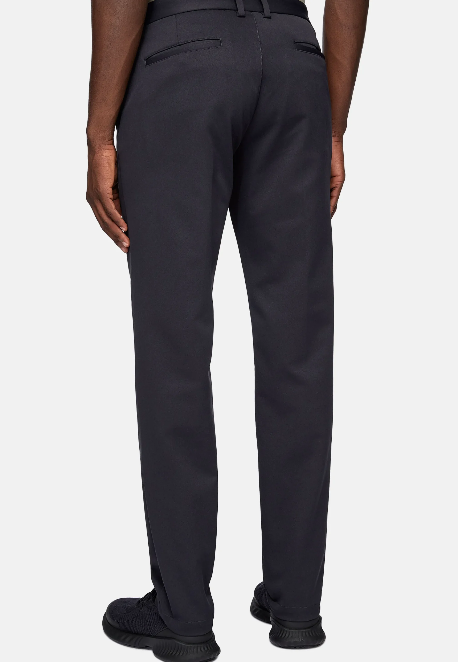 Pantalons-Boggi Milano Pantalon En Tissu Technique Extensible BTech
