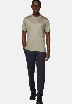 Pantalons-Boggi Milano Pantalon En Tissu Technique Extensible BTech