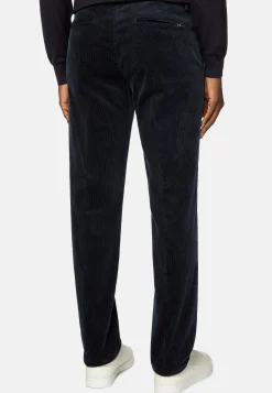 Pantalons-Boggi Milano Pantalon En Velours Extensible