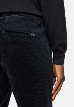 Pantalons-Boggi Milano Pantalon En Velours Extensible