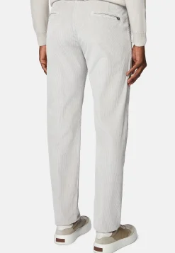 Pantalons-Boggi Milano Pantalon En Velours Extensible