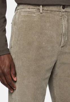Pantalons-Boggi Milano Pantalon En Velours Extensible