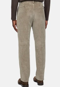Pantalons-Boggi Milano Pantalon En Velours Extensible