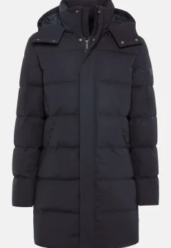 Blousons-Boggi Milano Parka En Nylon En Plume D'Oie BTech bleu marine